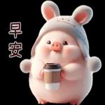 Piggy Rabbit so Cute