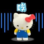 可愛凱蒂貓卡通貼圖！