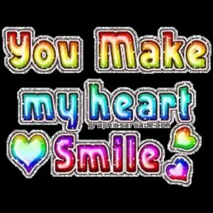 You Make my heart Smile - getsticker.com