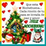 dat Carteles Para Compartir Que esta Nochebuena... Cada rincón de tu casa se invada de paz y amor. ¡FELIZ NOCHEBUENA!