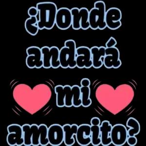 ¿Donde andará mi amorcito? - getsticker.com