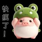 Piggy Frog so cute 