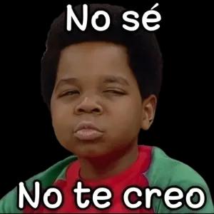 No sé No te creo - getsticker.com