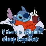 stitch loves ice cream