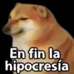 En fin la hipocresía