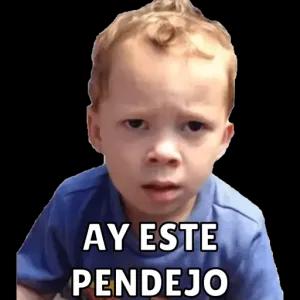 AY ESTE PENDEJO - getsticker.com