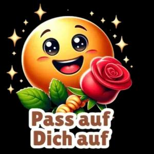 Pass auf Dich auf - getsticker.com