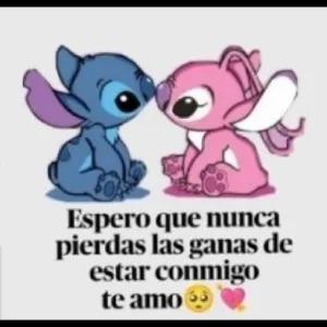 Espero que nunca pierdas las ganas de estar conmigo te amo 🥺💖 - getsticker.com