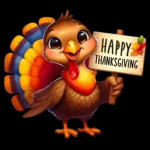 HAPPY THANKSGIVING - getsticker.com