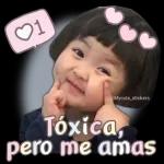 Te amo, eres mi todo.