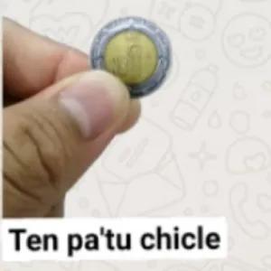 Ten pa' tu chicle - getsticker.com
