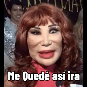 Me Quedé así ira - getsticker.com