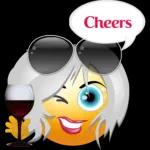 gelbes Emoji