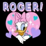 Donald Duck & Daisy Couple Stickers