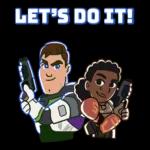 Buzz Lightyear dynamic texture