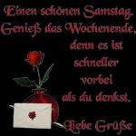 Genieß das Wochenende