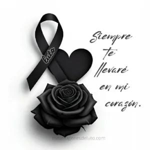 Siempre te llevaré en mi corazón. - getsticker.com