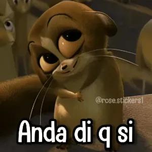 Anda di q si - getsticker.com