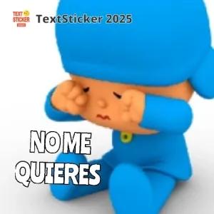 NO ME QUIERES - getsticker.com