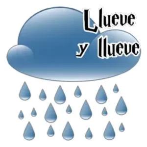 Llueve y Llueve - getsticker.com