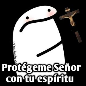 paraguayita_01 FINKE Protégeme Señor con tu espíritu - getsticker.com