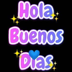 Hola Buenos dias  - getsticker.com