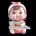 süße Aufkleber