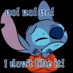 stitch loves ice cream