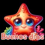 Cute starfish stickers