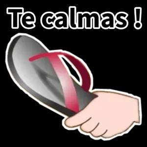 Te calmas! - getsticker.com