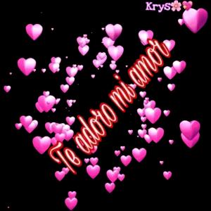 To adoro mi amor Krys - getsticker.com