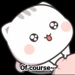 Of course~