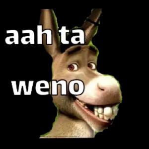 aah ta weno - getsticker.com