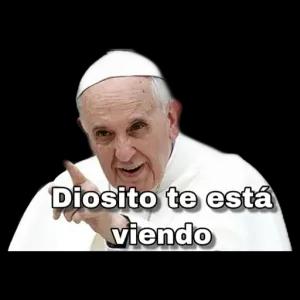 Diosito te está viendo - getsticker.com