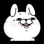 Rabbit100% 有禮貌貼圖