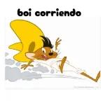 boi corriendo