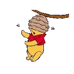 Pegatinas animadas de Winnie Pooh