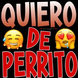Viiekgra QUIERO DE PERRITO - getsticker.com
