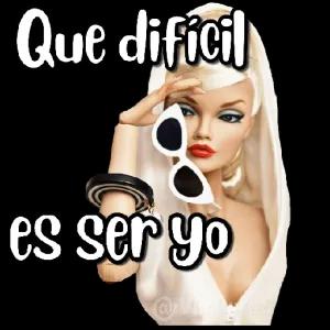 Que dificil es ser yo - getsticker.com