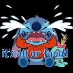 stitch loves ice cream