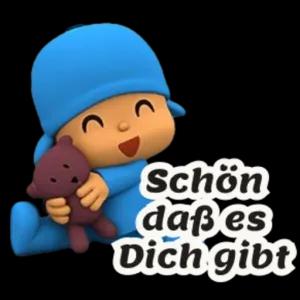 Schön dass es Dich gibt - getsticker.com