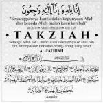 إنا لله وإنا إليه راجعون
"Sesungguhnya kami adalah kepunyaan Allah
dan kepada Allah jualah kami kembali"
Al-Quran • Surah Al-Baqarah • Ayat 156
•TAKZIAH
Semoga Allah SWT mencucuri rahmatNya ke atas roh
dan ditempatkan bersama orang-orang yang soleh
AL-FATIHAH
●
الحرب العالمين الحاج مالك يوم الدين انا ايعبرولاك
نستعين اهدنا الصراط المستقم صراط الذي انعم عليهم تر
المغضوب عليهم و الضالين
Aamiin
@grafikdakwah.