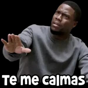 Te me calmas - getsticker.com