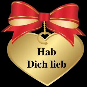 oooood Hab Dich lieb - getsticker.com