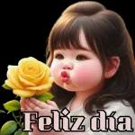 niña pegatinas