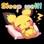 Cute Pikachu stickers