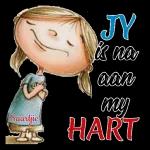 Saartjie JY is na aan my HART
