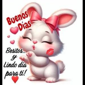 Buenos Días Besitos.. y Lindo día para ti! - getsticker.com