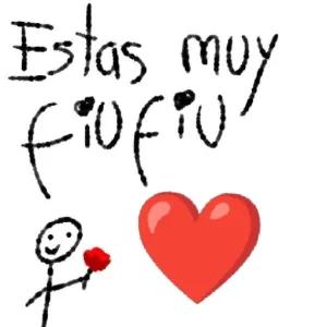 Estas muy FIO FIO - getsticker.com