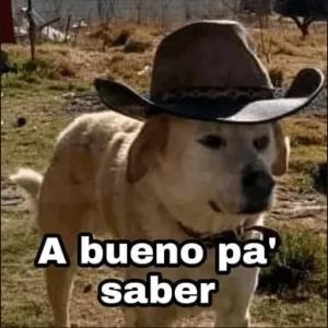 A bueno pa' saber - getsticker.com